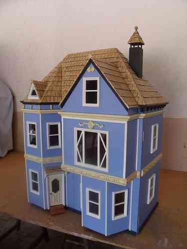 Casa Victoriana azul-380