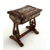 J5045- Japanned Sewing Box