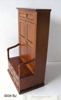 Reproduction of a Bacon Cabinet-0034BJ