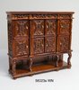 56023 Half Scale - Heavy Carved Cabinet